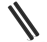 Gdfnmogo Neoprene Boat Trailer Guide Pole Sleeve 48 inch with Drawstring for Kayak Canoe Raft - Black, 2 Pack