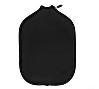 Gdfnmogo Neoprene Pickleball Paddle Cover - Protective Racket Dust Cover for 11.8 x 8.7 in Paddles, Shock-Resistant & Elastic, Fits Standard Pickleball(BLACK)