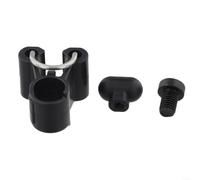 Gdfnmogo Nylon Headset Catcher Knob for Brompton Folding Bike, Head Tube Lock with M6 Screw, Compact Cycle Front Frame Latch