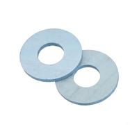 Gdfnmogo Oil-Resistant Aramid Fibre Friction Plate Set for Force Relief Baitcasting Reel Brakes, 5 pcs Replacement Parts for Fishing Reel Repair and(12)