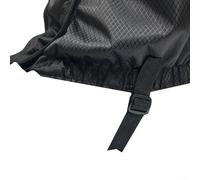 Gdfnmogo Outdoor Leg Gaiters for Hiking Climbing Skiing and Mountaineering, 420D Oxford Snow Boot Covers to Protect from Snow, Rain, Mud(black)