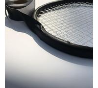 Gdfnmogo Pickleball Paddle For Edge Guard Tape for Tennis Rackets, 3.5cm Wide Polyester Racket For Edge Protection Strip, 5m (16ft) Roll, Black and White