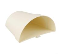 Gdfnmogo Plastic Wall-mounted Hanging Basket for Indoor Plants Lightweight Vine-style Decorative Pot White/gray/blue 14.7 X 16.3 X 8 Cm Synth (WHITE)