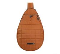 Gdfnmogo Polyester Tennis Racquet Cover Water Resistant Shell | Fixed racket compartment, prevents collision damage, secure storage, fits standard adult rackets, safe transport