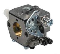 Gdfnmogo Professional Chainsaw Carburetor WT-29a Metal Replacement Part Compatible with Models 009 010 011 012 Engine Accessory Silver 5cm
