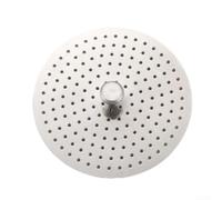 Gdfnmogo Professional Moka Pot Filter Funnel Stainless Steel Coffee Ground Reducer Replacement Part For Italian Espresso Coffee Maker 2 4 6 9 Cups Silver(9 Cups)