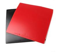 Gdfnmogo Professional Table Tennis Rubber Hard Sponge, Table Tennis Bat, Rubbers Sheet Table Tennis Accessories Table Tennis Rubber Hard Sponge(Black+Red)