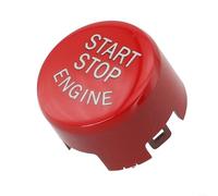 Gdfnmogo Push Start Switch for BMW F Series, Red Black | ABS, Red Black, Sporty Interior, Ignition Cover, Direct Fit