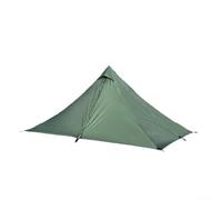 Gdfnmogo Pyramid Camping Tent, For Ultra-Lightweight 210T Tear-Resistant Plaid Fabric, PU3000 Waterproof & Windproof, for Solo Hiking and Backpacking(GRASS GREEN)