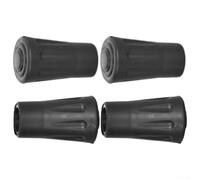 Gdfnmogo Replacement Rubber Tips for Trekking Poles, 12mm Walking Pole End, Anti-Slip Rubber Ferrules for Hiking Compatible with Most 12mm