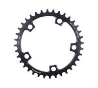 Gdfnmogo Road Bike Chainring 130BCD 52T AL-7075-T6 Alloy | 110BCD compatibility, 36-40T options, hollow lightweight design, narrow wide profile, single speed ready(110BCD 36T)