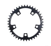 Gdfnmogo Road Bike Chainring 130BCD 52T AL-7075-T6 Alloy | 110BCD compatibility, 36-40T options, hollow lightweight design, narrow wide profile, single speed ready(110BCD 40T)