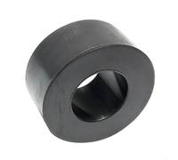 Gdfnmogo Rubber Weight Stack Selecting Rod Spacer Sleeve for Fitness Equipment - Shock-Absorbing Guide Pole Protector, 26mm ID × 56.8mm OD × 26mm H, Black (