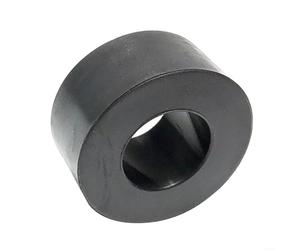 Gdfnmogo Rubber Weight Stack Selecting Rod Spacer Sleeve for Fitness Equipment - Shock-Absorbing Guide Pole Protector, 26mm ID × 56.8mm OD × 26mm H, Black (