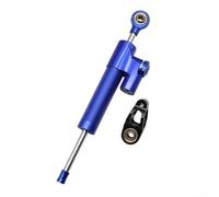Gdfnmogo Scooter Adjustable Steering Stabilizer Damper for For Zero 10X/Thunder and For VSETT 10+ Electric Scooters, Metal Front Fork Shock Absorber to(blue)