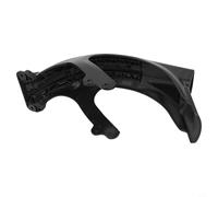 Gdfnmogo Scooter Rear Mudguard for, and Max/G2 Electric Scooters, Plastic Construction, 315x154x110mm, Black, Lasting Mud & Sand Protection(WITHOUT HOOK)