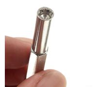 Gdfnmogo Screwdriver Bit Set 3.8mm and 4.5mm Stainless Steel Security Tool for Opening and Repairing NES for SNES N64 Game Cartridges and Consoles with(3.8mm)