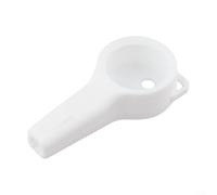 Gdfnmogo Scuba Diving Pressure Gauge Protector Cover EPDM Rubber Case 5cm Diameter Fit Shockproof Design with Eyelets for Secure(White)