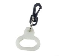 Gdfnmogo Scuba Diving Regulator Octopus Holder, Luminous Silicone Quick-Release For Ring for Night & For Cave Diving, 54×60×6 mm, 35 g, Blue-Green(Blue)