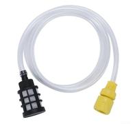 Gdfnmogo Self-Priming Water Inlet Hose 1.5m With Dual Connectors For K2-K7 Pressure Washers,High Pressure Water Pipe Set,Filter Suction Tube(1.5 m Suction Suit)