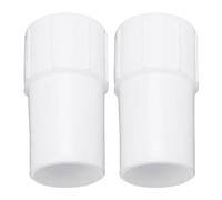 Gdfnmogo Set of 2 Swimming Pool 1.5 Inch Vacuum Hose Cuffs with Screw Connection, Plastic Fittings for Standard Suction Hose Compatible with Skimmer or Vacuum Head