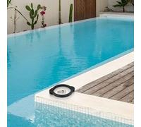 Gdfnmogo SF80110-2 Pool Clamp Collar Ring Replacement Part with Screws for Intex 12/14 Inch Sand Filter Pump, Durable ABS Material for Swimming Pool Equipment Repair