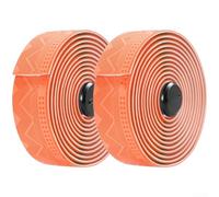 Gdfnmogo Silicone Handlebar Tape Optimized For Road Bicycles With Enhanced Traction, Low-for for impact Damping, And Efficient Heat Dissipation Design(Orange)