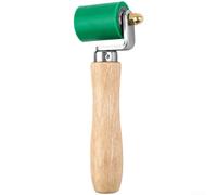 Gdfnmogo Silicone Roller 40mm with Solid Wood Handle for Heat Tool Accessories, Waterproof High Temperature Resistance Dual-Axis Pressure Wheel