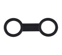 Gdfnmogo Silicone Scuba Diving Snorkel Keeper Clip - Elastic Tube Retainer Ring for Snorkeling or SCUBA, Quick Release Strap Holder Fits