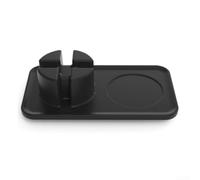 Gdfnmogo Silicone Tamping Mat Designed For Espresso Machine ES601 With Non Slip Base And Tamper Holder Groove To Improve Cleanliness And Stability