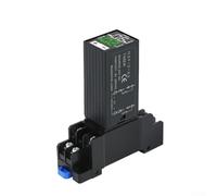 Gdfnmogo Small Digital Display For Relay 220V Dual Delay Cycle Control with Base for Factory Equipment, Street Lights and Automation Devices