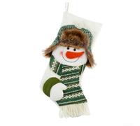 Gdfnmogo Soft Non Woven Fabric Xmas Sock Perfect For Creating A Warm Ambiance While Holding Candy Surprises Inside(C)