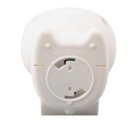 Gdfnmogo Solar Powered Lucky Cat Ornament - Automatic Noddi Japanese Maneki Neko Figurine for Car Dashboard or Home, Good Luck Fortune Cat Doion Statue wi Wavi Paw and Cute Design, White(A)