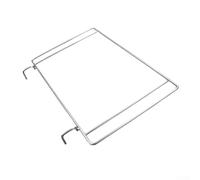 Gdfnmogo Stainless Steel Camping Table Rack Hanger for IGT Folding Table - 410 x 305 x 40 mm Outdoor Folding Table Accessory, Silver, 600g, 1 Unit