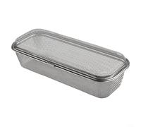 Gdfnmogo Stainless Steel Dishwasher Basket, For Small Items Space-Saving Chopstick Cutlery Organizer For Utensil Sorting Fits Most Standard Dishwashers(L)