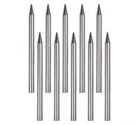 Gdfnmogo Stainless Steel Sewing Fid for 78mm x 5mm Paracord, Lacing and Weaving Needle for Camping Gear Repair, Leather Crafting, DIY Bracel(10PCS)