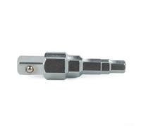 Gdfnmogo Stepped Radiator Spanner 10-21mm Carbon Steel Wrench for Radiator Valves, Nipples and Tank Connectors, Compatible with 1/2 Inch Ratchet Handle,