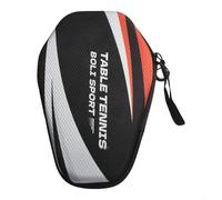 Gdfnmogo Table Tennis Racket Case, For EVA Hard Shell with Lasting Protection, Large Capacity for 2 Paddles or Paddle and Balls, Lightweight Portable Design(PB005-A MODEL)