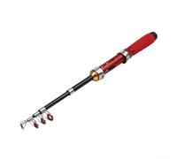 Gdfnmogo Telescopic Fishing Rod For Ultra-Short Retractable Folding Sea Rod for Lure, Rock and Fishing, Lightweight FRP Material, Portable Design for Rivers, Lakes(1)