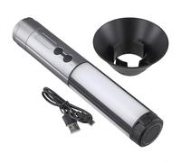 Gdfnmogo Telescopic Waterproof Camping Lantern with 3 Light Modes and 3000mAh Rechargeable Battery, Foldable Outdoor LED Tent Light with Hidden