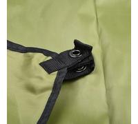 Gdfnmogo Tent Tarp 210T Waterproof Polyester Rain Sun Shade Shelter for Camping Picnic Beach - 200x140 cm, Pack of 1(Green 150x210CM)