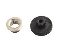 Gdfnmogo Ti Alloy Crank Cover with 20mm M20 Fixing Bolt and Installation Tool - For CNC-Machined, Rust-Resistant, 9g Lightweight for Road & Mountain(POLISHING)