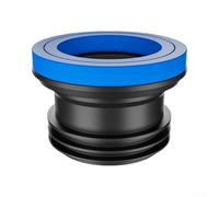 Gdfnmogo Toilet Flange Seal Ring with Rubber Dough Sealing Part for Anti-Leakage and Prevention, Made of ABS Engineering Plastic, 8.7x12.5x10cm