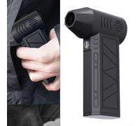 Gdfnmogo Turbo Blower Cordless Handheld Dust Collector with Brushless Motor USB Rechargeable 130000RPM 4-Speed Air Duster for Car Interior, Keyboard, Office and Home Cleaning(5000mAh)