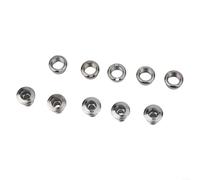 Gdfnmogo Ultralight CNC AL6061 Bike Crankset 50T 130BCD for Folding, Road, and E-Bikes | 170mm Crank Arm with Narrow-Wide Chainring | Compatible with 9/10/11 Speed(54T)