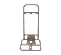 Gdfnmogo Ultralight Titanium Alloy Front Rack for For Brompton Folding For Bike, For CNC Machined TC4 GR5 Material, Lightweight 315g Sturdy Rust Resistant(large size)