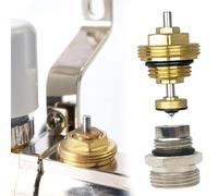 Gdfnmogo Underfloor Heati Valve Core 0x1.5 readed Brass Pin Valve wi G1/2 G3/4 er for Manifold Actuator Replacement, Hydronic Floor Heati System For SPARE Part