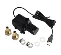 Gdfnmogo USB Mini Water Pump 500L/H,4W Power,for Small to Medium-Sized Aquariums, Indoor Campsites, Water Gardens,with 1.5m Cable