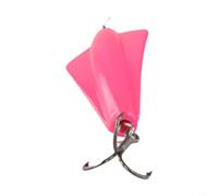 Gdfnmogo VIB Lure for Fishing, ABS+Metal Construction, 7g/3.9cm or 13.5g/5.2cm, Saltwater Swimbait with Lifelike Swimming Action, Suitable for Tasmanian(Pink purple)