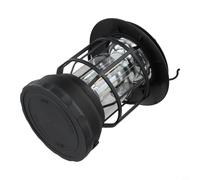 Gdfnmogo Vintage-Style LED Camping Lantern, Rechargeable Portable Light with Stepless Dimming, Sturdy ABS+PS Shell & Long-Lasting Battery Life(B)